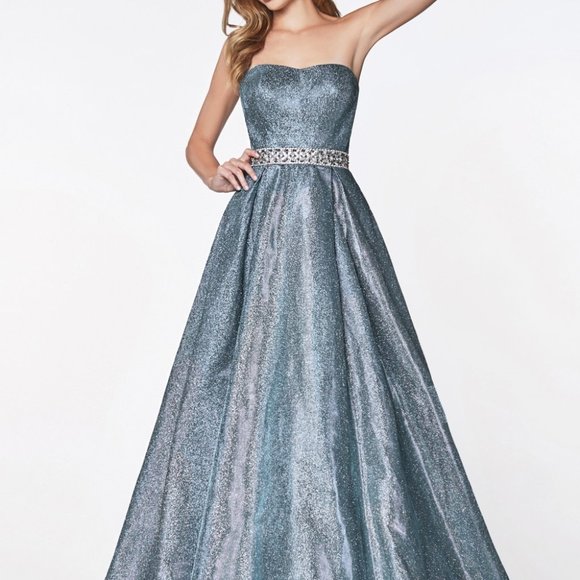 Cinderella Dresses & Skirts - Strapless Soft Sweetheart Neck Prom Dress CD9175